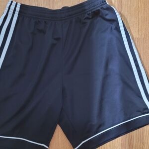 adidas Black and Gray Men's Shorts